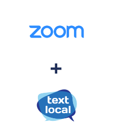 Integration of Zoom and Textlocal