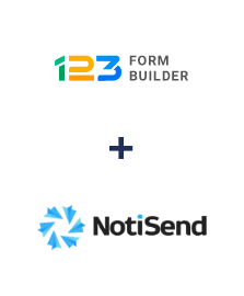Integración de 123FormBuilder y NotiSend Integración de 123FormBuilder y NotiSend