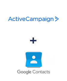 Integración de ActiveCampaign y Google Contacts