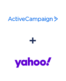 Integración de ActiveCampaign y Yahoo!