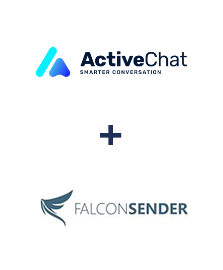 Integración de ActiveChat y FalconSender