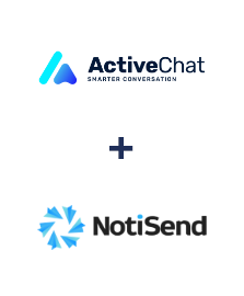 Integración de ActiveChat y NotiSend Integración de ActiveChat y NotiSend