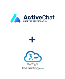 Integración de ActiveChat y TheTexting