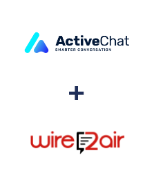 Integración de ActiveChat y Wire2Air