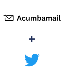 Integración de Acumbamail y Twitter