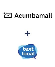 Integración de Acumbamail y Textlocal