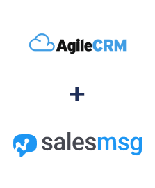 Integración de Agile CRM y Salesmsg