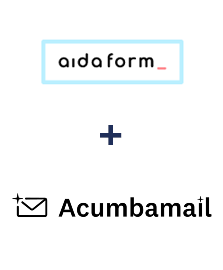 Integración de AidaForm y Acumbamail