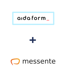 Integración de AidaForm y Messente