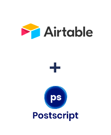 Integración de Airtable y Postscript