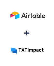 Integración de Airtable y TXTImpact