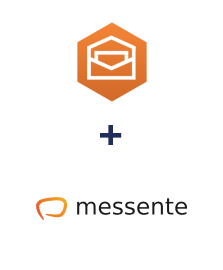 Integración de Amazon Workmail y Messente