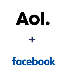 Integración de AOL y Facebook