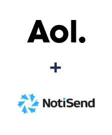 Integración de AOL y NotiSend Integración de AOL y NotiSend