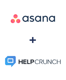 Integración de Asana y HelpCrunch