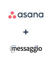 Integración de Asana y Messaggio