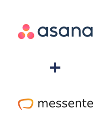 Integración de Asana y Messente