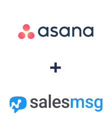 Integración de Asana y Salesmsg