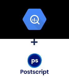 Integración de BigQuery y Postscript