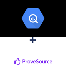 Integración de BigQuery y ProveSource