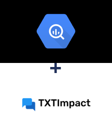 Integración de BigQuery y TXTImpact