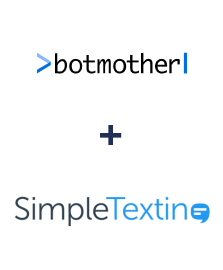 Integración de Botmother y SimpleTexting