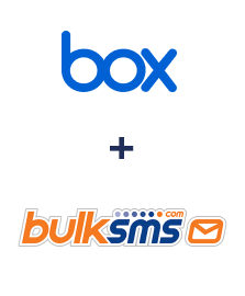 Integración de Box y BulkSMS