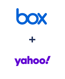 Integración de Box y Yahoo!