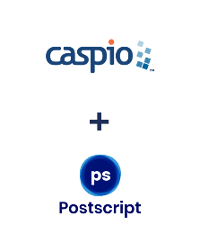 Integración de Caspio Cloud Database y Postscript