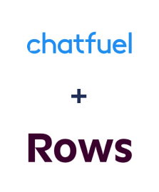 Integración de Chatfuel y Rows