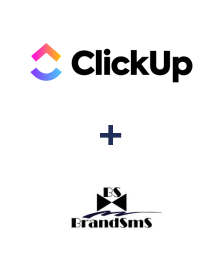 Integración de ClickUp y BrandSMS 