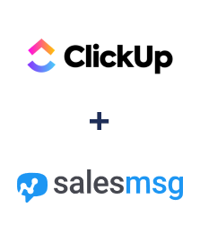 Integración de ClickUp y Salesmsg