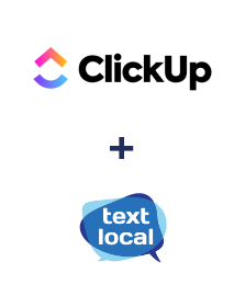 Integración de ClickUp y Textlocal