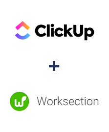 Integración de ClickUp y Worksection
