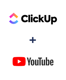 Integración de ClickUp y YouTube