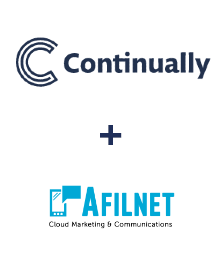 Integración de Continually y Afilnet