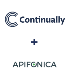 Integración de Continually y Apifonica