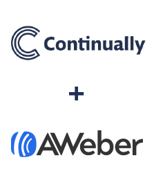 Integración de Continually y AWeber