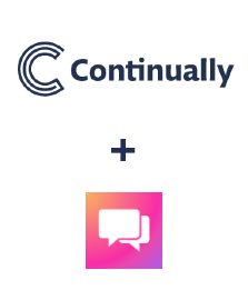 Integración de Continually y ClickSend