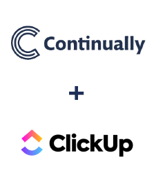 Integración de Continually y ClickUp