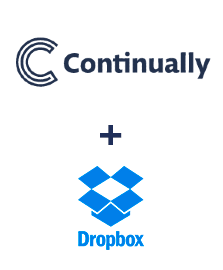 Integración de Continually y Dropbox