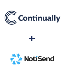 Integración de Continually y NotiSend Integración de Continually y NotiSend