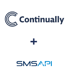 Integración de Continually y SMSAPI