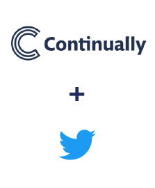 Integración de Continually y Twitter