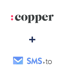 Integración de Copper y SMS.to