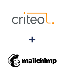 Integración de Criteo y MailChimp