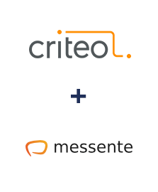 Integración de Criteo y Messente