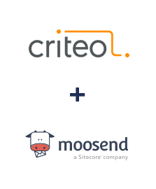 Integración de Criteo y Moosend