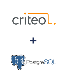 Integración de Criteo y PostgreSQL