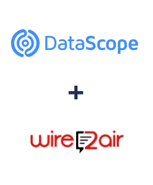 Integración de DataScope Forms y Wire2Air